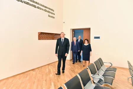 President Ilham Aliyev reviewed one more school after major overhaul