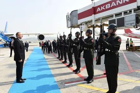 Azərbaycan Prezidenti Türkiyəyə işgüzar səfərə gedib