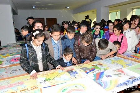 Lerikdə Bayraq Günü münasibəti ilə veloyürüş keçirilib - FOTO