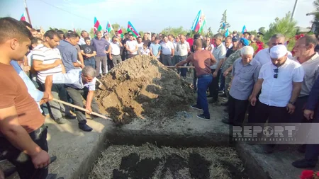 Ağdaşda Birinci Qarabağ müharibəsinin şəhidi İmaməddin Əliyev dəfn edilib - YENİLƏNİB