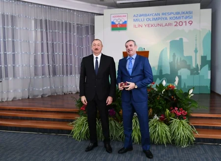 Prezident İlham Əliyev 2019-cu ilin idman yekunlarına həsr olunan mərasimdə iştirak edib - YENİLƏNİB