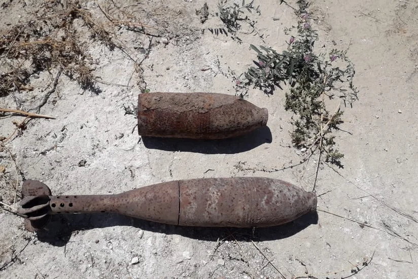 Qazaxda iki minaatan mərmi aşkarlandı