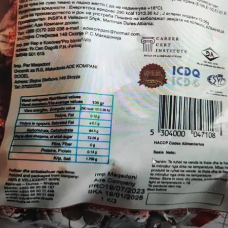 Azərbaycana gətirilən marmelad və dondurma istehlaka yaramayıb