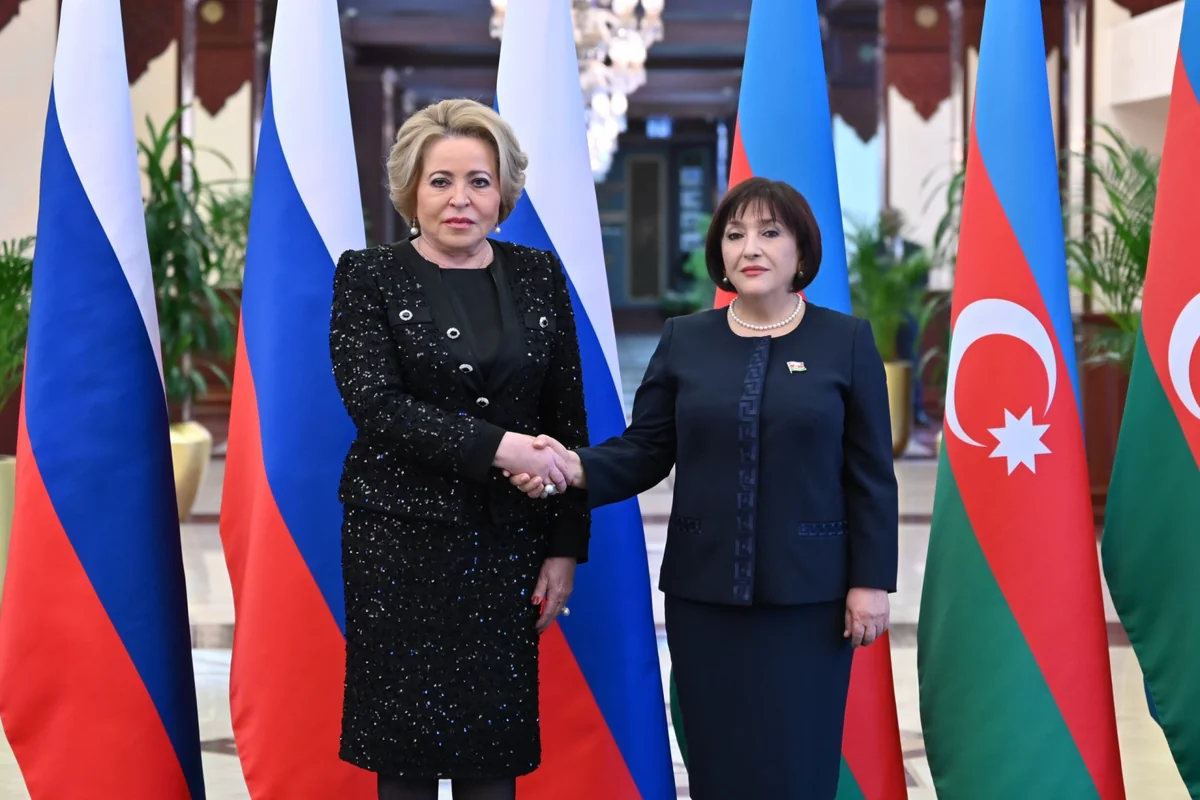 Matviyenko Sahibə Qafarovaya Rusiyanın Dostluq ordenini təqdim edib