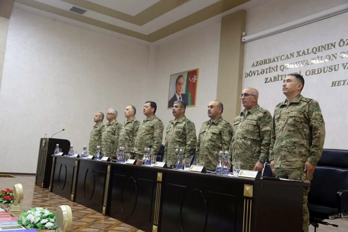 Состоялось заседание Коллегии министерства обороны