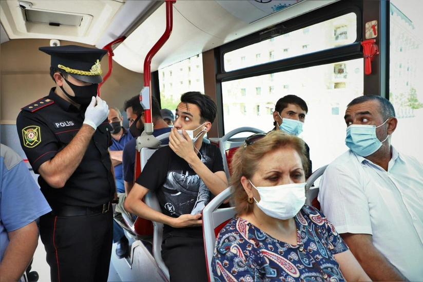 Baku police conduct raids