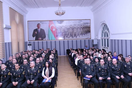 Dövlət Xidmətində narkomanlığa, narkotiklərin qanunsuz dövriyyəsinə qarşı mübarizəyə həsr edilmiş tədbir keçirilib