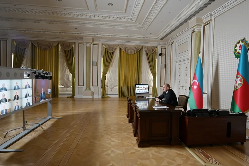 Под председательством президента Ильхама Алиева состоялось заседание Кабмина