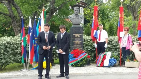 ​Sloveniyada azərbaycanlı döyüşçülərin şərəfinə ucaldılan abidənin açılışı olub