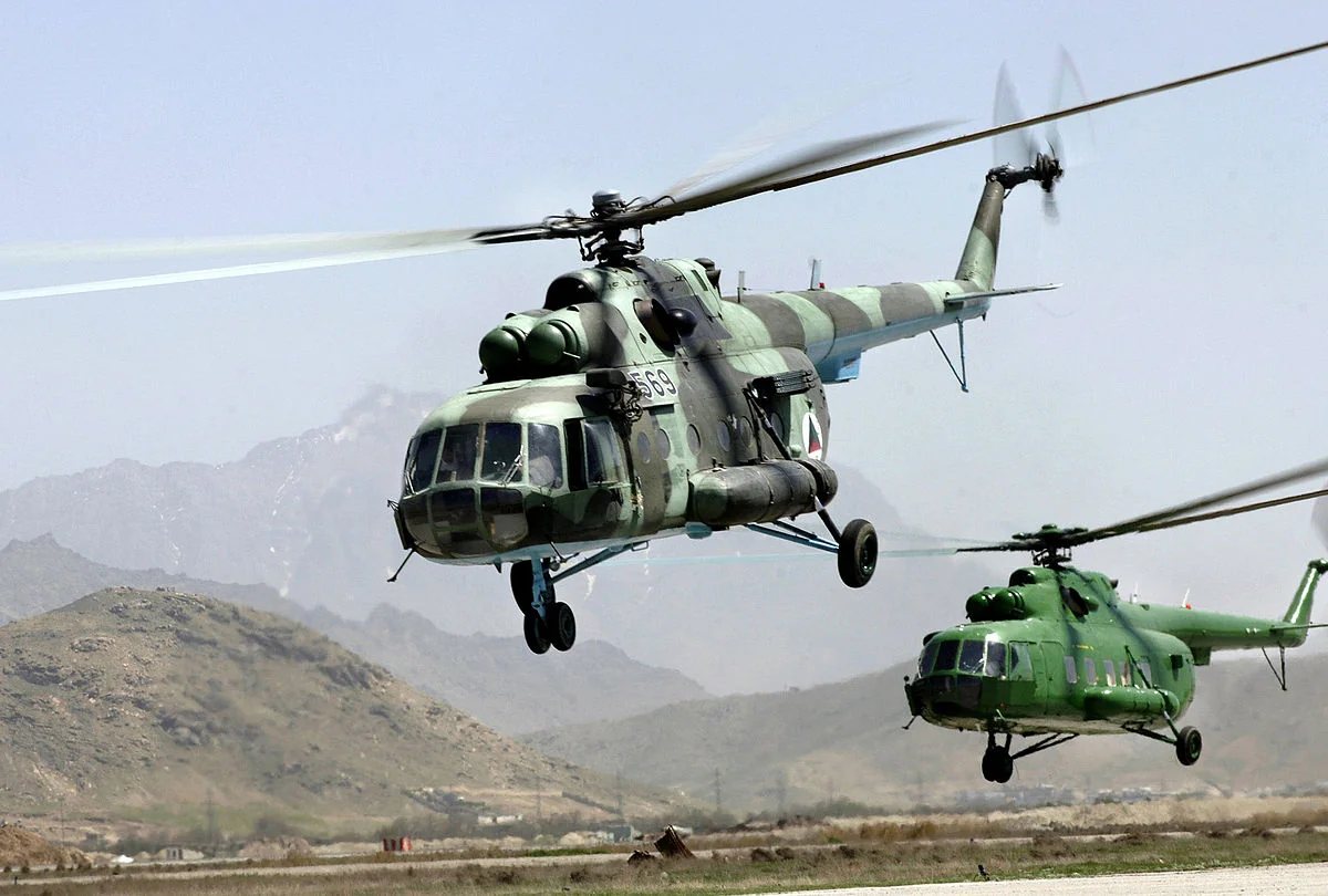 Əfqanıstan bundan sonra Rusiya istehsalı olan helikopterlər almayacaq
