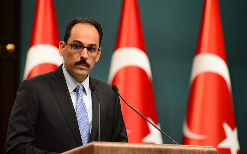 İbrahim Kalın Paşinyanın açıqlamasına münasibət bildirdi
