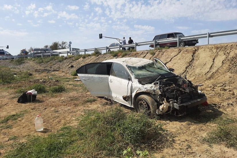 Dağıstanda yol qəzası olub, ölən və yaralananlar var