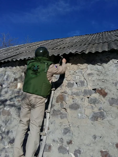 Tovuzda partlamış raket qalıqları aşkarlanıb