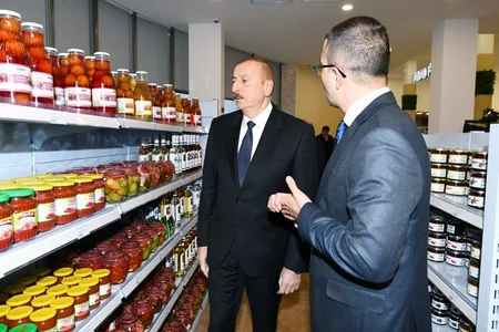 President Ilham Aliyev attended opening of “ASAN Həyat” complex in Shamakhi