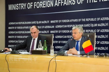 Azerbaijani and Belgian FMs discuss Karabakh settlement