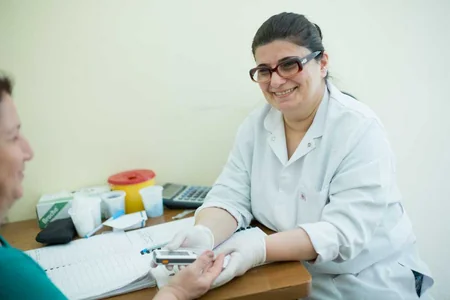 Zaqatalada ödənişsiz səyyar tibbi müayinə aksiyası keçirilib