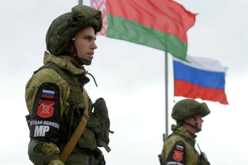 Groupings of Belarus, Russian troops hold joint exercises