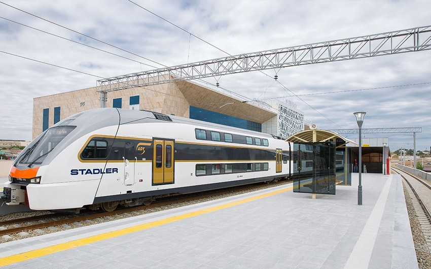 Changes made to train schedule on Baku-Gabala-Baku route