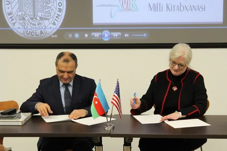 Azerbaijan National Library and the UCLA Library ink MoU