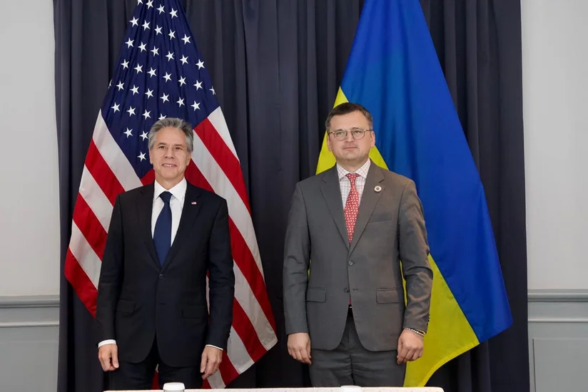 Глава МИД Украины выразил благодарность США за военную поддержку