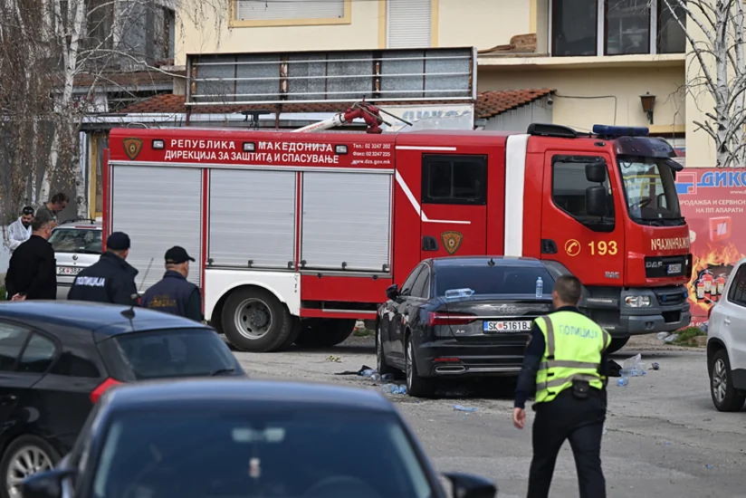 В связи с крупным пожаром в Северной Македонии задержаны 15 человек