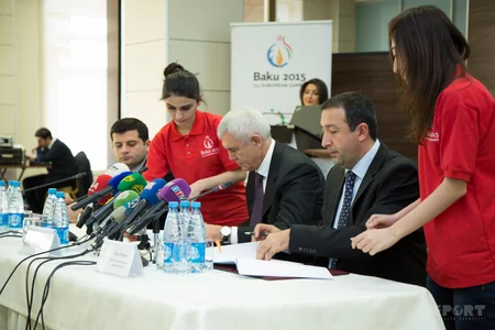 ​Bakı 2015 və Azərbaycan Güləş Federasiyası arasında əməkdaşlıq müqaviləsi imzalanıb