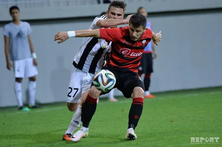 FC Neftchi plays goalless draw with Shkendija - PHOTO REPORT