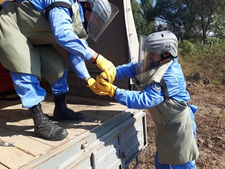 Füzulidə top mərmisi tapılıb