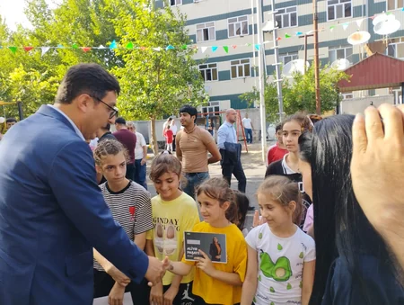 Sabirabadda Sağlam məhəllənin açılışı olub