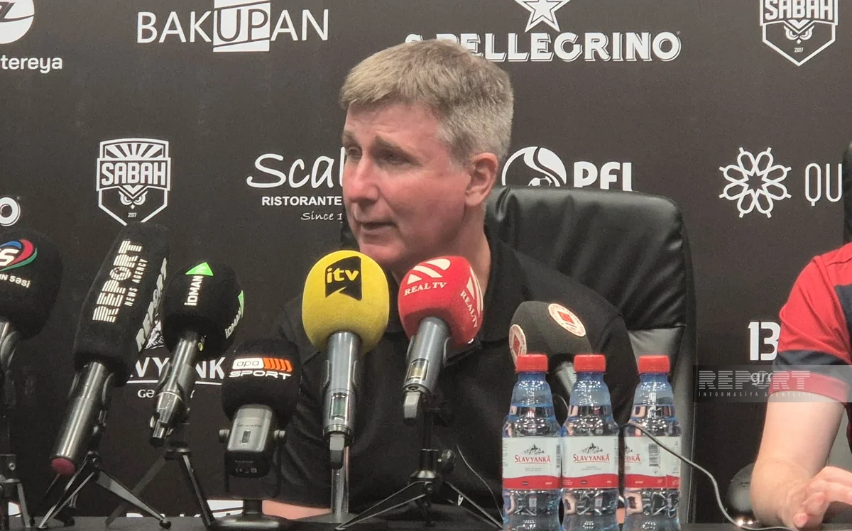 Sent Patriks Atletik klubunun baş məşqçisi: Cütün favoriti hesab olunmurduq