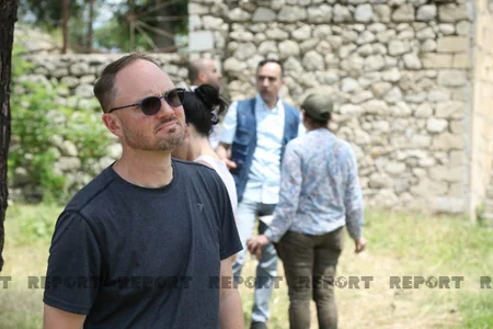 Зарубежные путешественники посетили Шушу