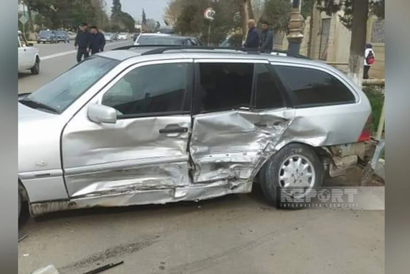 Cəlilabadda 4 avtomobil toqquşub, xəsarət alan var 