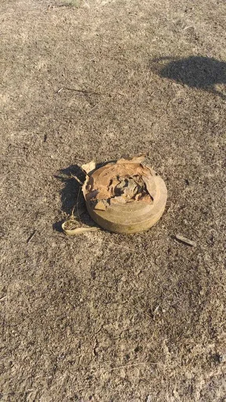 Füzulidə tank əleyhinə mina tapılıb