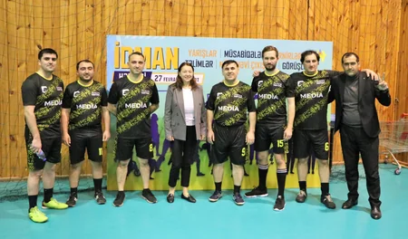 “İdman həftəsi” çərçivəsində voleybol turnirinə yekun vurulub