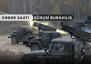 “Xəbər Saatı”: Ermənilərin daha bir  Qrad yaylım sistemi məhv edilib