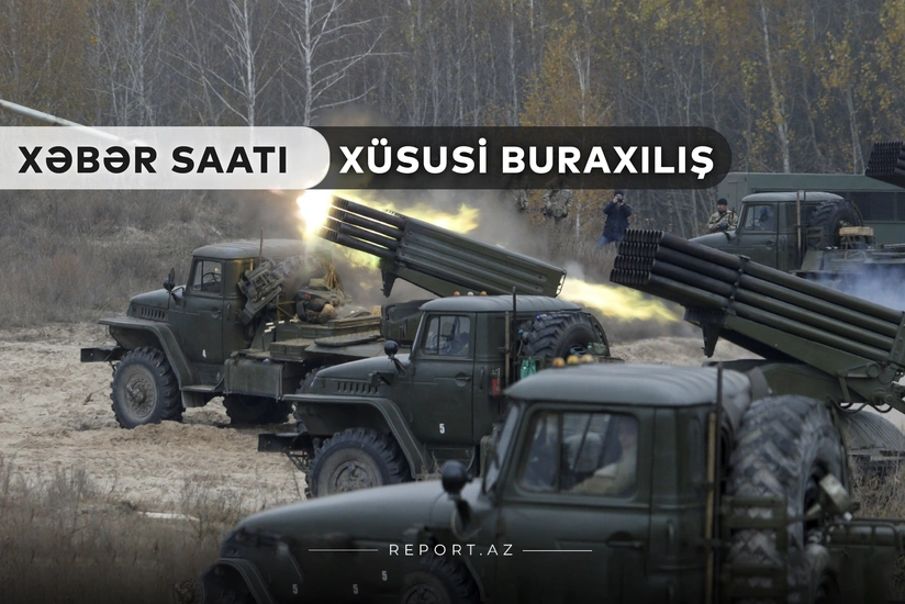 “Xəbər Saatı”: Ermənilərin daha bir Qrad yaylım sistemi məhv edilib
