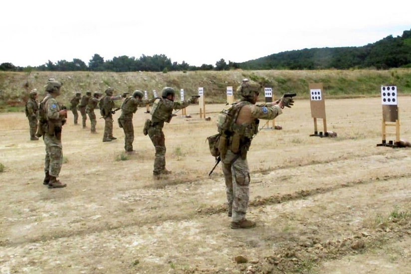 Azerbaijan servicemen fulfil tasks at EFES - 2024 multinational exercise