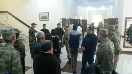 ​“Açıq qapı” günü Qusar şəhər N saylı hərbi hissəsində də keçirilib - FOTO