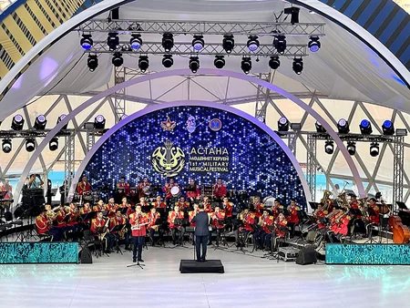 Astanada beynəlxalq hərbi-musiqi festivalında Azərbaycan mahnıları nümayiş etdiriləcək