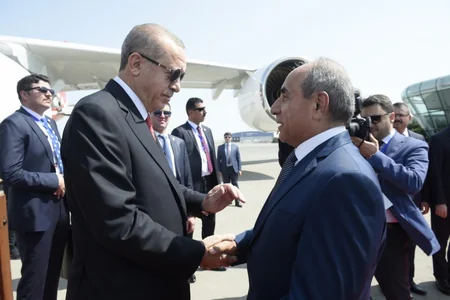 Ərdoğanın Azərbaycana rəsmi səfəri başlayıb  - YENİLƏNİB