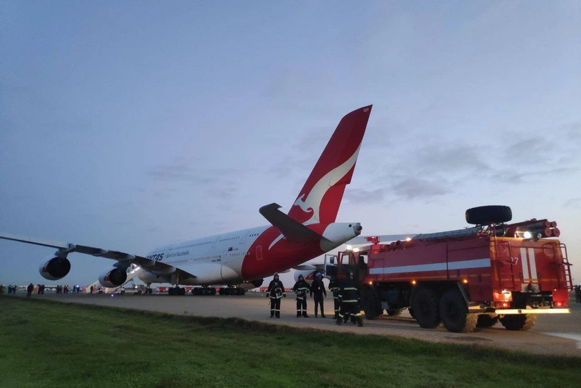 Qantas plane en route to London makes emergency landing in Baku