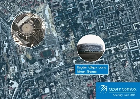 Azərbaycanın Olimpiya obyektləri peykdən çəkilib