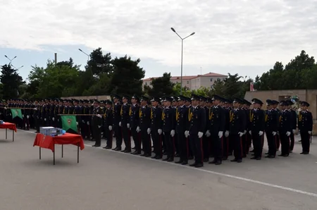 ​Cəmşid Naxçıvanski adına Hərbi Liseydə məzunların buraxılış mərasimi keçirilib