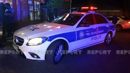 Şəkidə avtomobil çaya düşüb, sürücü xəsarət aldı