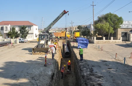 Xırdalanda içməli su təchizatı və kanalizasiya infrastrukturunun yenidən qurulması gələn il başa çatdırılacaq
