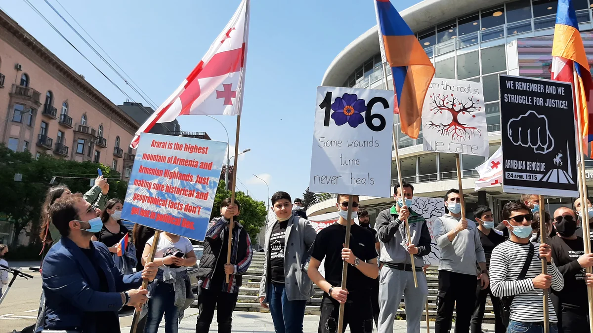 Armenians commit provocation against Azerbaijan and Turkey in Tbilisi 