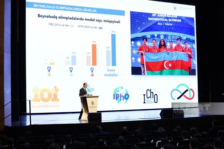 Respublika fənn olimpiadalarının qalibləri mükafatlandırılıb
