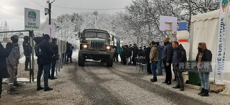 Xankəndi-Laçın yolunda sülhməramlıların 58 avtomobili maneəsiz hərəkət edib - YENİLƏNİB-7