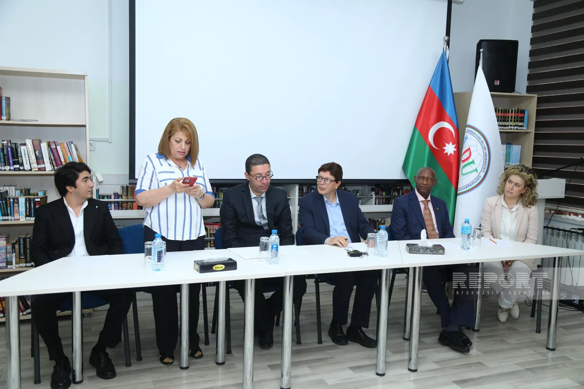 Participants of International Conference on Decolonization visit Azerbaijan University of Languages