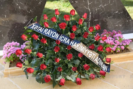 Vətən müharibəsində şəhid olan təcili yardım sürücüsünün xatirə lövhəsinin açılışı olub